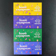 [Book Gifts] Love Coupons - Yêu Anh Đậm Sâu, Yêu Em Dài Lâu - Timebooks